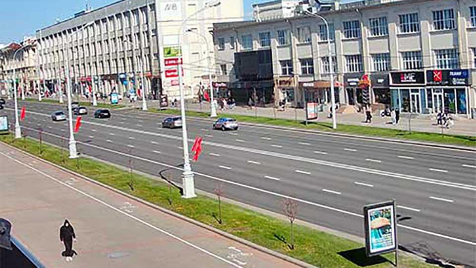 Веб-камера на проспекте Независимости Минск