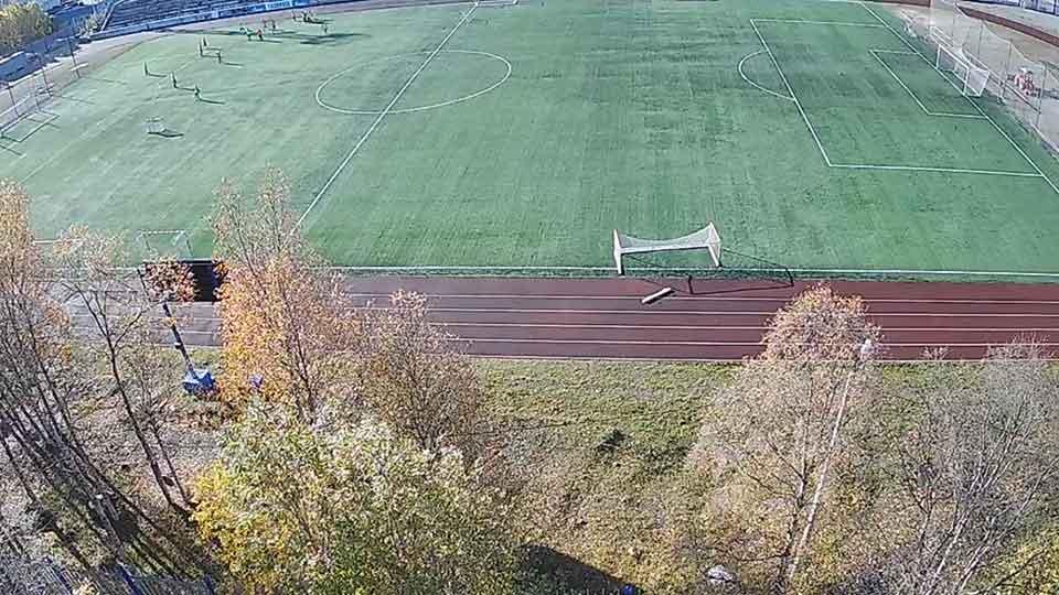Webcam at City Stadium in Apatity