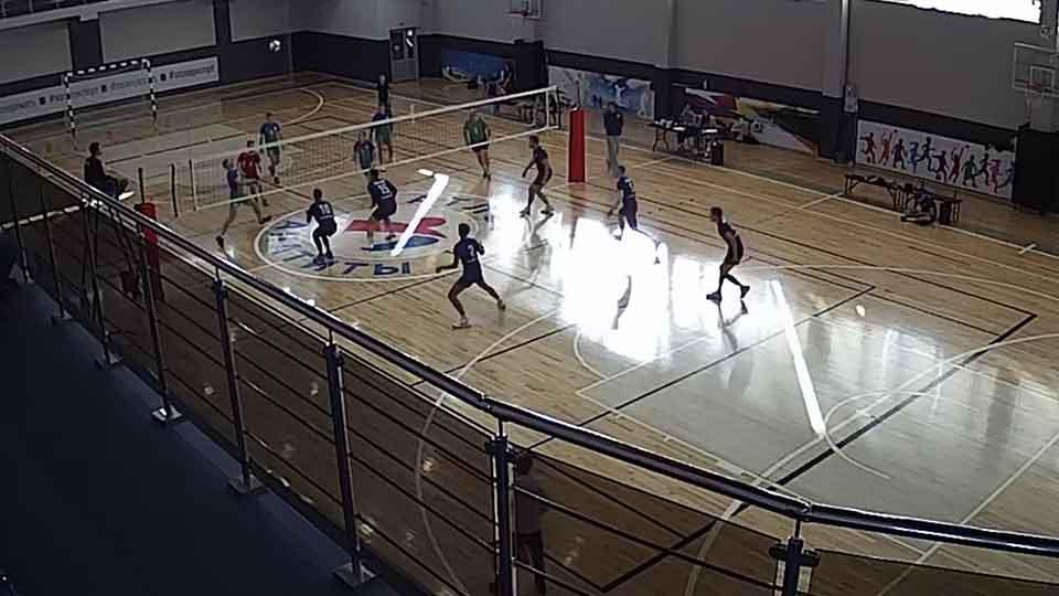 Webcam in the Main hall of the “Atlet” (View 1) in Apatity