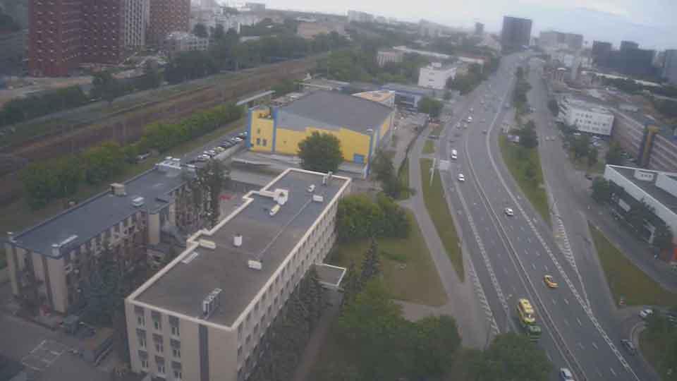 Webcam on Ryazansky prospect Moscow