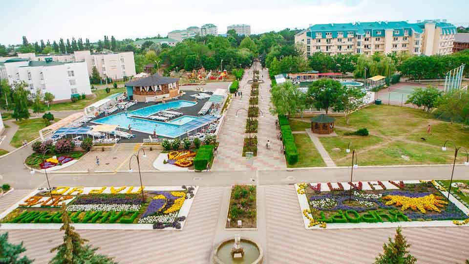 Webcam of the “Parus” sanatorium in Anapa
