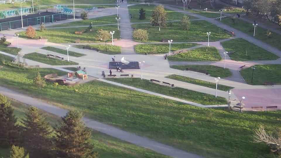 Webcam on Severnij Park in Abakan