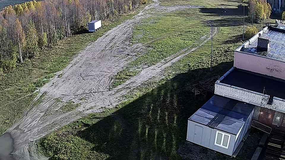 Webcam at the “Atlet” Ski Stadium in Apatity