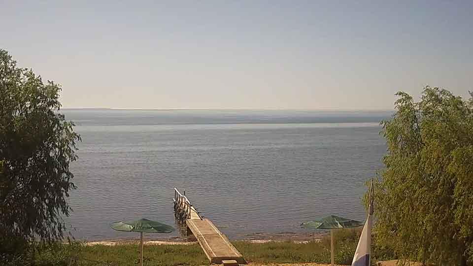 Webcam on the shore of Taman Bay in Anapa