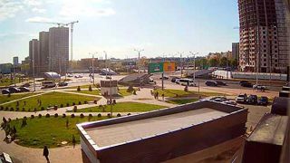 Cámara web en la avenida de la Independencia, Minsk