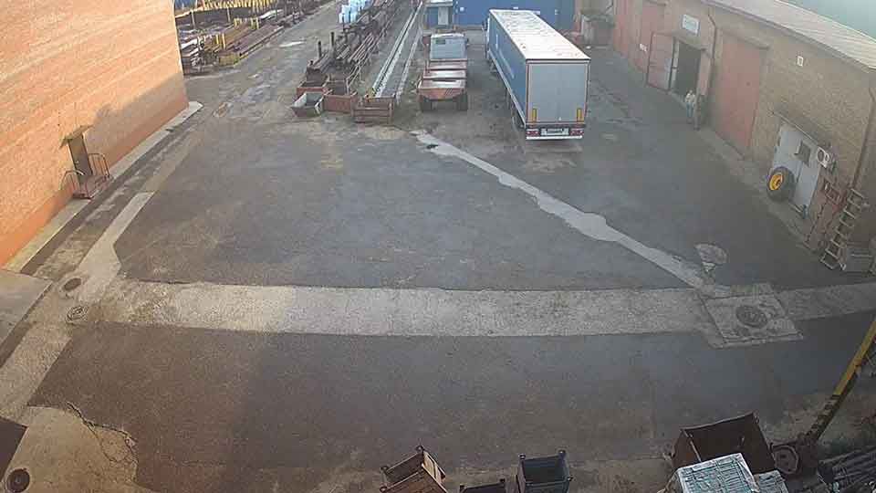 Cámara web en la planta «Kubanzheldormash» de Armavir