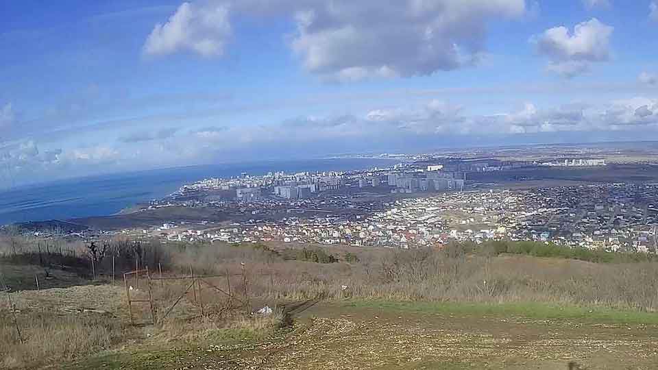 Cámara web en la montaña Lysaya Gora, Supsekh, Anapa