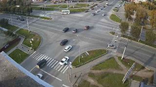 Cámara web en el cruce de las calles Druzhby Narodov y Torosova, Abakán