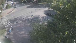 Cámara web en el cruce de las calles Shchetinkina y Chertygasheva, Abakán