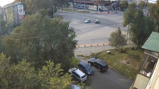 Cámara web en el cruce de las calles Shevchenko y Pushkina, Abakán