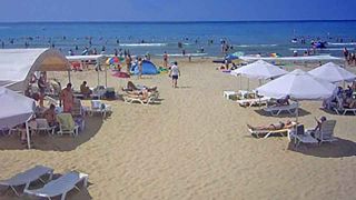 Cámara web en la playa de Dzhemete, Anapa