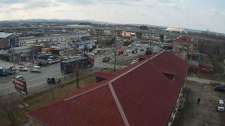 Webcam dans un virage de la route, Artyom