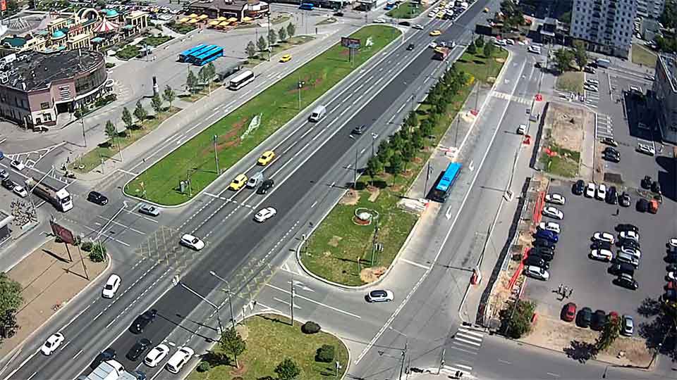 Webcam na Volgogradsky Prospekt, Moscou