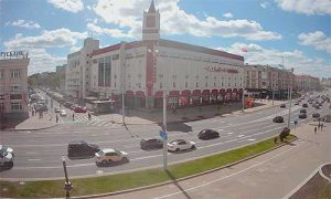 Webcam on Independence Ave. - Sq. Ya. Kolas Minsk